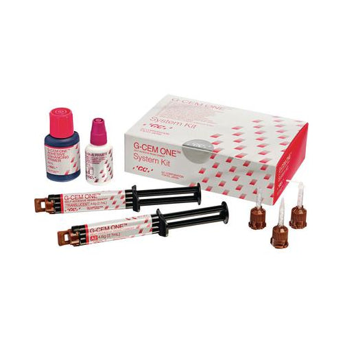 GC 013685 G-CEM ONE Universal Dental Resin Cement System Kit 013672 GC 013685 G-CEM ONE Universal Dental Resin Cement System Kit 013672